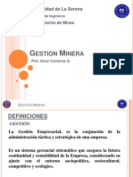 Gestion Minera I