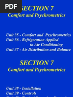 Unit 35 Comfort and Psychrometrics