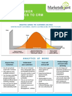 CRM Analytics - Marketelligent