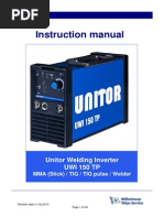 UWI 150 TP Owners Manual