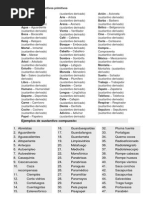 Ejemplos de Sustantivos Primitivos