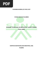 Economia Mundial de 1900 A Hoy Ronal