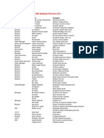 Uae Database Directory CD 1 Sample