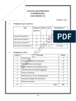 Class 12 Cbse Economics Sample Paper 2012-13