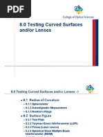 08-Testing Curved Surfaces And-Or Lenses-I