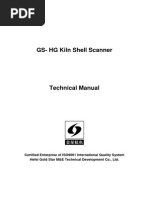 GS-HG Kiln Shell Scanner, Technical Manual