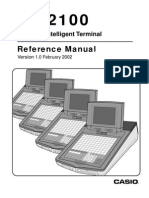 Casio QT2100 Reference User Manual