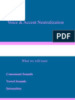 Voice Accent Neutralization