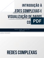 Introdução À Redes Complexas e Visualização de Dados Com Gephi