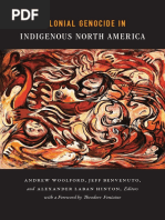 Colonial Genocide in Indigenous North America Edited by Woolford, Benvenuto, and Hinton