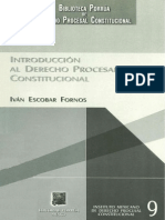 Iván Escobar Fornos - Introducción Al Derecho Procesal Constitucional