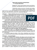 Seis Verdades para Os Novos Convertidos PDF