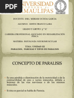 Exposicion Paralisis y Paresias