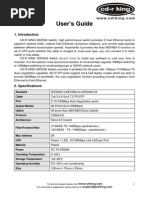 (Sw0538) User Manual