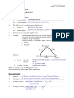 Chapter 2 Force and Motion TEACHER's GUIDE