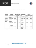 Sesión de Aprendizaje - Metodo Lúdico