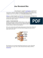 Lumbar Herniated Disc