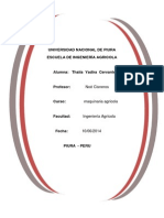 Maquinaria Agricola Informe