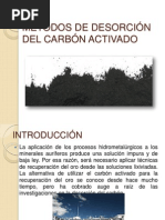 Métodos de Desorción Del Carbón Activado