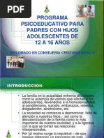 4 Psicoeducativo Padres Con Hijos Adolescentes