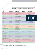 Objective First Certificate2 Intermediate Self Study Students Book Table of Contents