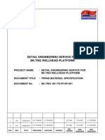 BK - TNG 001 TS PI SP 001 Piping Material Specification Rev.1