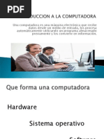 Introduccion A La Computadora