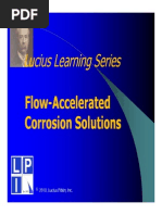 Flow Accelerated Corrosion (FAC)