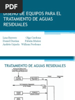 Diseño de Equipos para El Tratamiento de Aguas