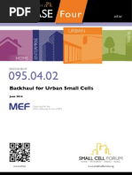 Backhaul For Urban Small Cells