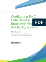 Configuring EMC Data Domain Boost With Veeam Availability Suite v8 2014