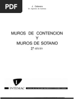 Muros de Contencion y Muros de Sotano - Calavera - 1989