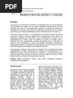 Informe - de Queso y Yogurt Micro Ind