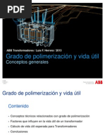 Grado de Polimerizacion