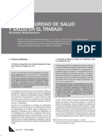 Ley #30222 Modif Ley 29783 Ley Seguridad y Salud en El Trabajo