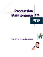 Total Productive Maintenance