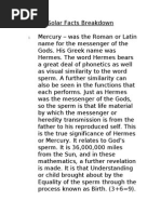 Solar Facts Breakdown
