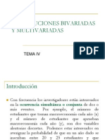 Distribuciones Bivariantes y Multivariantes Iv-2