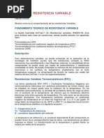 Informe N°6RESISTENCIA VARIABLE