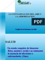 La Contaminacion Del Aire y La Arborizacion