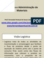 Logística e Administração de Materiais Baseado No POZO