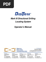 DigiTrak Mark III Directional Drilling Locating System