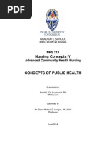 Concepts of Public Health