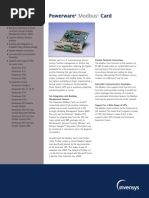 Powerware Card: Modbus