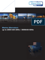 Marine Alternators: Up To 2500 kVA 50Hz / 3000kVA 60Hz