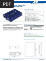 Ethernet Coaxial Extender For 10/100 Networks: Eis-Extend-C