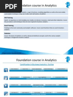 Jigsaw Academy-Foundation Course Topic Details