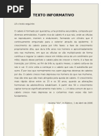 Texto Informativo - 8º