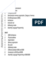 Microprocessor Basic Programming