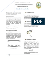 Trabajo de Lab Fisica 2 (Flexion de Una Barra)